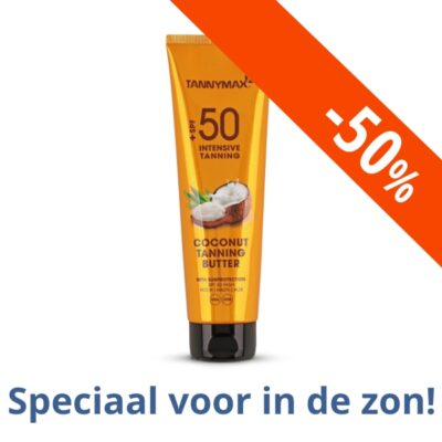 Tannymaxx Bruiningscreme SPF 50 aanbieding